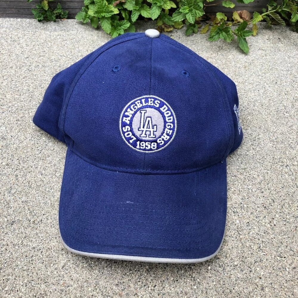 TWINS ENTERPRISE Los Angeles Dodgers MLB Baseball Hat Men's Blue Adjusta…​​